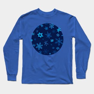 Snowflakes Long Sleeve T-Shirt